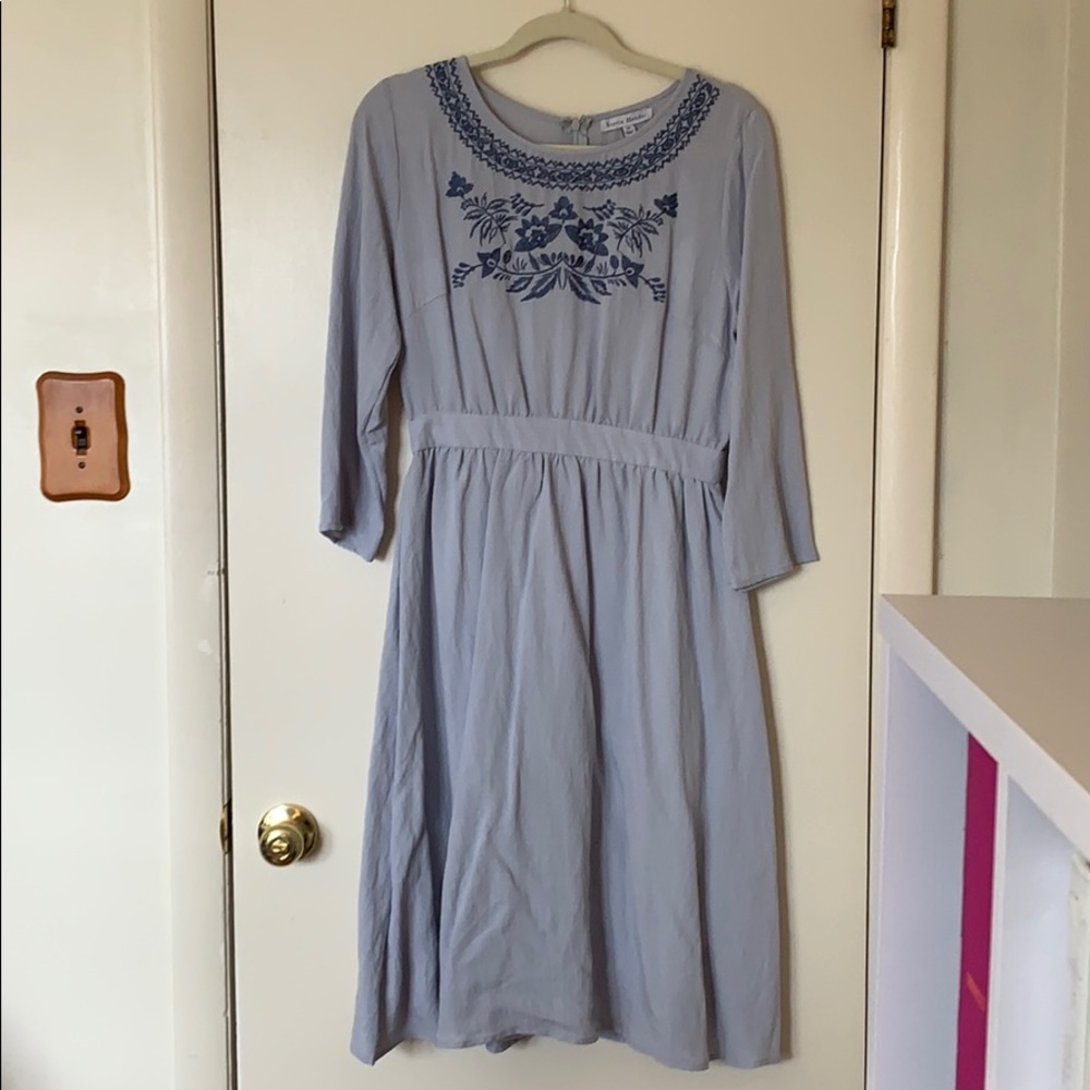 Stevie Hender Blue Prairie Dress, M, NWT